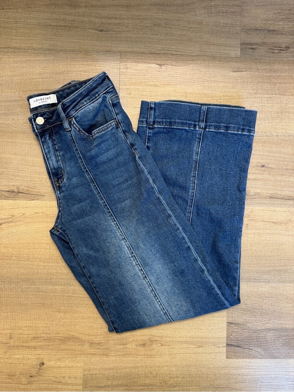 Lovervet by Vervet High Rise Wide Leg Jeans Size 27/5
